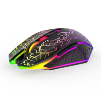 Souris sans fil ergonomique rechargeable grande taille pour le gaming BT, vente chaude