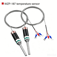 Sonde de température thermistance Pt100 en platine, étanche IP68, sonde OEM en acier inoxydable, type K, tige de 18 mm, calibrateurs Pt100 RTD