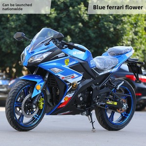Moto sportive V6 Racing <span class=keywords><strong>Ninja</strong></span> Fire Tooth 400C bicylindre 399cc 4 temps refroidie par eau, performances sportives pour tous les pilotes - Product Image 2