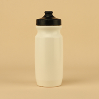 Bouteille d'eau de sport personnalisée sans BPA de 600 ml, couleur personnalisée, bouteille d'eau en plastique portable à presser pour le vélo, la salle de sport, l'extérieur