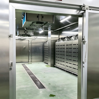 Machine de décongélation à basse température et haute humidité pour la décongélation avant le traitement de la viande.
