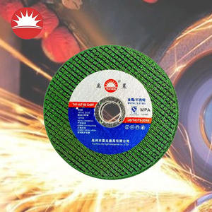 قرص قطع رفيع للغاية من يوتشن للبيع الساخن، مقاس 4/4.5/5 بوصة، أكسيد الألومنيوم أخضر/أسود، 13700 دورة في الدقيقة، قطعة واحدة، تصنيع المعدات الأصلية (OEM) - Product Image 5
