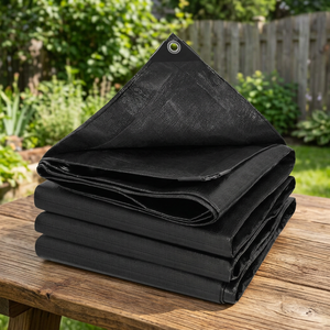<b>Waterproof</b> Double-Sided Coated Windproof Anti-UV Tarpaulin for Truck Cover Boys & Girls Outdoor Use - Product Image 3