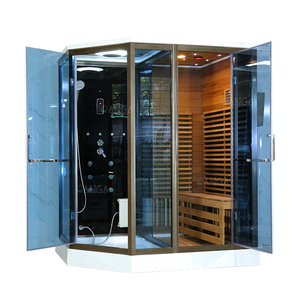 <span class=keywords><strong>Sauna</strong></span> a <span class=keywords><strong>infrarossi</strong></span> <span class=keywords><strong>e</strong></span> bagno turco con doccia a vapore chiusa - Product Image 3