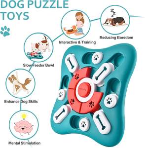 Gioco Puzzle per Cani PETSTA Livello 2-UFO in Materiale Polipropilene, Dispenser di Premi, Addestramento IQ, Stimolazione Mentale, Interazione e Arricchimento - Product Image 5