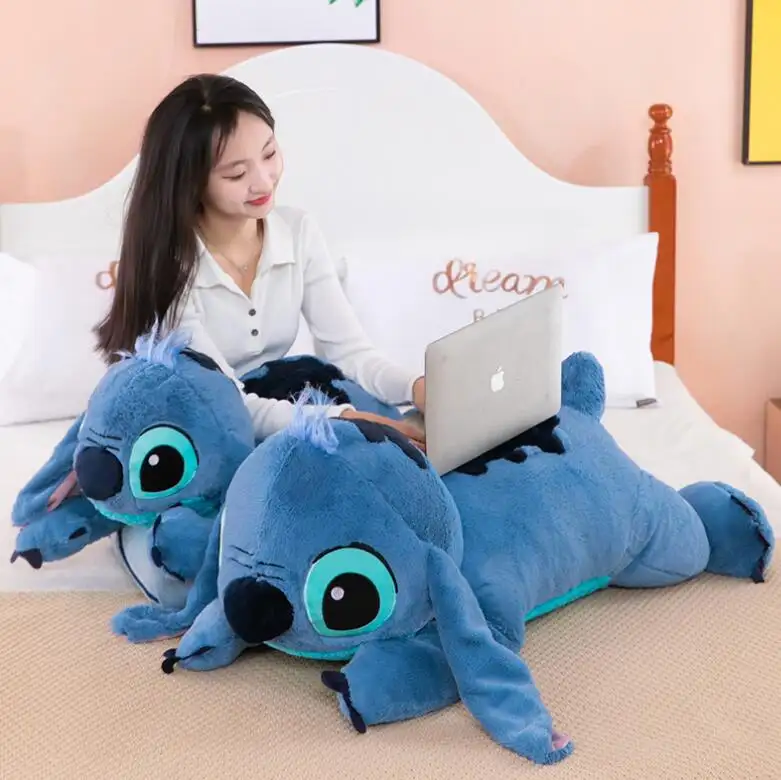 YWMX แฟชั่น Stitch ตุ๊กตาของเล่น Kawaii PP ผ้าฝ้ายยัดไส้ตุ๊กตาของเล่นเด็กขายส่งสาวของขวัญหมอนตุ๊กตา