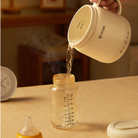 Appareils électroménagers de cuisine au design tendance 2025, mini-bouilloire électrique pour le thé, pour les voyages et le bureau.