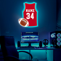 Enseigne néon personnalisée Neonawall - Décoration murale imprimée UV sur mesure - Lumière LED à intensité variable - Alimentation USB - Garantie de 2 ans - Classement IP65