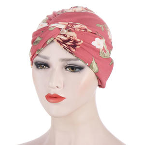 Ikat kepala wanita, kain silang pola baru cetak <span class=keywords><strong>Camo</strong></span> Muslim - Product Image 2