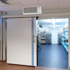 Puerta Abatible para Cámara Frigorífica de Tamaño Personalizado con Marco de Espuma y Acero Inoxidable para Almacenamiento en Frío - Product Image 1