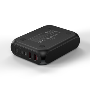 Produits électroniques grand public PD3.1 chargeur de bureau pour téléphone pour chargeur d'ordinateur portable 188W GaN Tech chargeur rapide Logo personnalisé cadeaux d'entreprise - Product Image 3