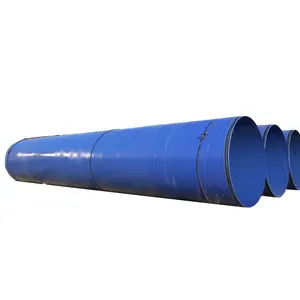 API 5L油气管道Z245.20外部和内部FBE涂层SSAW钢管