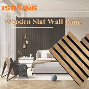 Paneles Acústicos de Madera con Rejillas Tipo Bover de Longitud Personalizada ISOKING, Ideas de Diseño de Pared Acústica con Rejillas para Estudio de Grabación - Product Image 3