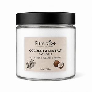 Sal de Baño de Coco y Sal Marina, Exfoliante Natural, Hidratante, Refrescante, con Aroma Tropical, Sal de Baño SPA - Product Image 4