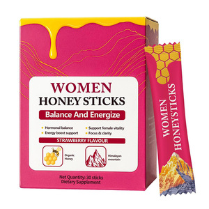 Palitos <span class=keywords><strong>de</strong></span> <span class=keywords><strong>Miel</strong></span> con Shilajit para Mujeres, con Shatavari y Azafrán, para el Equilibrio Hormonal, Energía y Vitalidad Femenina (OEM) - Product Image 5