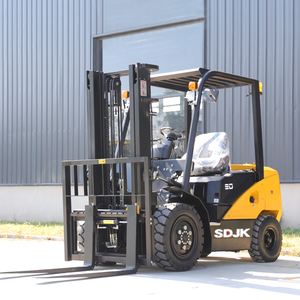 Montacargas Diésel SDJK Fabricado en <span class=keywords><strong>China</strong></span>, 4x4, Motor EPA Euro 5, Montacargas Pequeños para Uso en Exteriores, Montacargas Diésel para Terrenos Difíciles de 3 Toneladas - Product Image 4