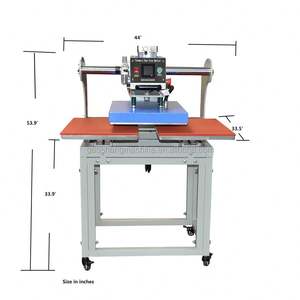 Máquina de Impresión Digital de Sublimación para Camisetas con Plataforma de Trabajo Doble Neumática Yunqingtech - Product Image 5