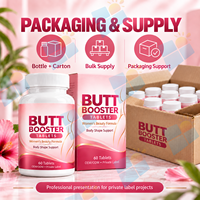 Comprimés OEM de marque privée pour le volume des fesses, supplément de beauté pour femmes, pilules de soutien à la silhouette, fabricant, usine, approvisionnement en gros