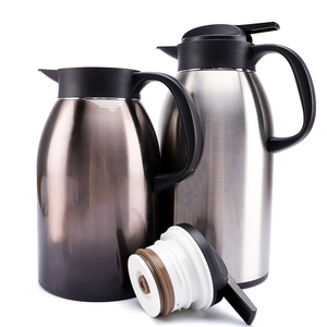 <span class=keywords><strong>Carafe</strong></span> isotherme double paroi en acier inoxydable avec couvercle, grande capacité, isolée sous vide, thermos, <span class=keywords><strong>carafe</strong></span> à café - Product Image 6