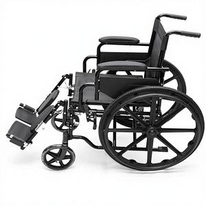 ऑर्थोपेडिक्स लेग सपोर्ट के साथ आर्मरेस्ट फंक्शन व्हीलचेयर 110 किलोग्राम भार क्षमता 1 वर्ष की वारंटी - Product Image 2