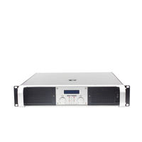 Amplificateur audio professionnel MK7200 500W 2 canaux avec écran d'affichage, son de haute qualité pour les événements en direct sur scène, karaoké