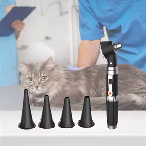 Huisdier Veterinaire Handheld Glasvezel Verlichting Oorinspectie Elektronische Otoscoop - Product Image 6