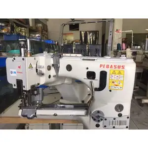 Nieuwe Machine Pegasus FS703P-G4 4 Naald 6 Draad Platte Seamer Feed-Off-The-Arm Naaimachine Goede Kwaliteit Japan Mechanisch Wit