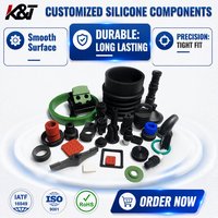 Service de moulage en silicone sur mesure certifié IATF 16949 ISO 9001, pièces de précision durables, joints, passe-fils, garnitures, OEM ODM