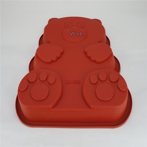 <span class=keywords><strong>Stampo</strong></span> in Silicone a Forma di <span class=keywords><strong>Orsetto</strong></span> per Dolci, Sicuro per Forno, Utensile da Cucina per Torte e Cioccolatini, <span class=keywords><strong>Stampo</strong></span> per Muffin - Offerta Speciale - Product Image 4