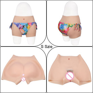 Yapay gerçekçi vajina sahte kedi popo ve kalça külot tam silikon popo kaldırma Transgender için kalınlaşmış pantolon - Product Image 4