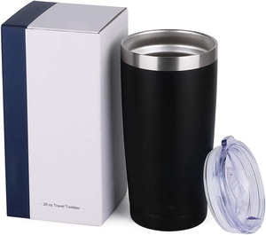 Gobelet personnalisé, design créatif, 20 oz, acier inoxydable 304 américain, isolation sous vide, cadeau d'affaires, tasse de voiture, bouteille d'eau, 6 à 12 heures - Product Image 6