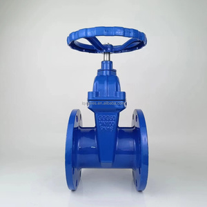 Vận hành bằng tay Van cổng mặt bích đàn hồi, Van cổng gang đúc, thích hợp cho phương tiện truyền thông nước. - Product Image 2