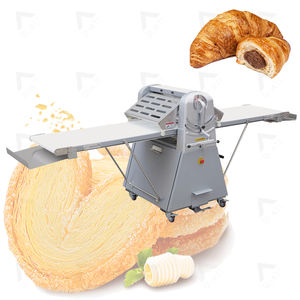 Laminoir à main Laminadora De Massas entièrement automatique pour feuilles circulaires de pâte à pain, machine commerciale pour boulangerie, vente sur table - Product Image 1