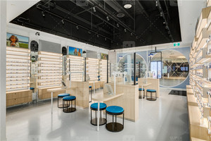 Tủ trưng bày kính mắt cho cửa hàng kính mắt, thiết kế nội thất cửa hàng kính mắt bằng gỗ tùy chỉnh, giá trưng bày trang trí cho cửa hàng mắt kính - Product Image 3