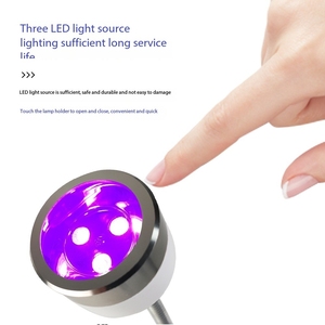 เครื่องอบเล็บเจล LED ไร้สาย 9W คุณภาพสูง พับได้ ขนาดเล็ก ใช้งานง่าย อบแห้งเร็ว แบบแฮนด์ฟรี สำหรับนิ้วเดียว - Product Image 4
