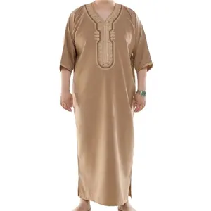 新款时尚摩洛哥风格的男士拉布拉伯穆斯林男士服装