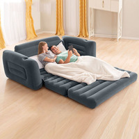 Canapé-Lit Gonflable Double Pliable Moderne pour Extérieur et Chambre – Approvisionnement Fabricant