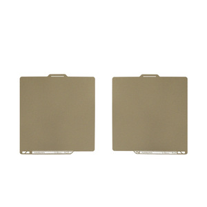 Panel de Impresión Bambu X2D P2S PEI, Textura Dorada de Doble Cara, Compatible con Piezas Originales - Product Image 1
