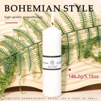 Bougie pilier blanche longue et inodore pour éclairage domestique en cas de panne de courant, décoration de festival et article de présentation pour restaurant