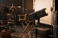 Projecteur de scène DMX512 500W à double température de couleur 2700K-6500K, éclairage vidéo LED COB pour studio de diffusion en groupe
