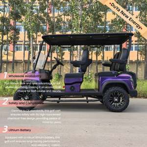 Nieuwste Model 2/4-Zits Elektrische Golfkar Off-Road Voertuig Te Koop China Club Golfkar Golf Buggy Elektrische Vierwielige Auto - Product Image 4