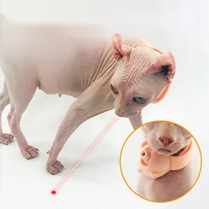 Gatto elettrico intelligente divertente collare Pet gatti automatico Laser interattivo gatto giocattoli Pet esercizio giocattoli