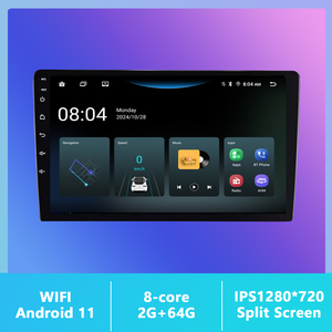 <span class=keywords><strong>Autoradio</strong></span> Android 1 Din 9 "IPS HD Touch 2BG + 64GB BT5.0 FM DSP 360 Caméra Carplay Auto Radio Multimédia Vidéo Gps Navigation - Product Image 2