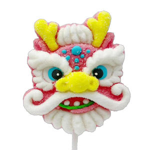 Sucettes artisanales en gros, friandises exotiques, bonbons, sucettes chinoises dansant le <span class=keywords><strong>lion</strong></span>, 20g/pièce - Product Image 2