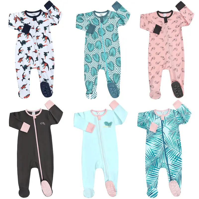 Ausländischer Handel Versorgung Baby-Jumpsuit Herbstsohlen Tropfen Gummi Füße Baby Kletterkleidung Neugeborenen-Kleidung Fabrikdirektverkauf