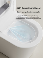 WC intelligent MWD en gros, homologué CE, à poser au sol, avec réservoir de chasse intégré, bidet électrique, cuvette de toilette automatique, projet ODM