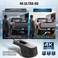Ford F150/F250 2021-2025 için Podofo 4K Gizli Araç Kamerası 2160P Video WiFi Tak ve Çalıştır Döngü Kayıt G-Sensor Toptan Satış