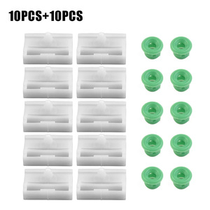 Green Nylon Car Door Sill <b>Clips</b> 12mm 9mm 8mm 11.5mm For BMW 3 Series Replacement Repair Auto Fastener - Product Image 5
