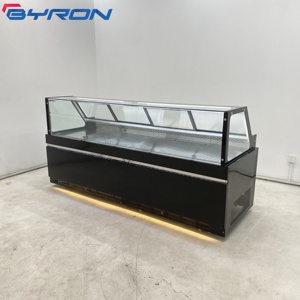 Custom Butchery Shop Deli Cooler Meat Display Case With Air Cooling 2-8 110V/220V <b>12</b>-Month Warranty LC Fan Cooling Deli LC LC Fa - Product Image 2