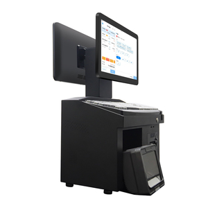 เครื่อง POS ระบบ Windows ขนาด 14 นิ้ว แบบ OEM/ODM พร้อมหน้าจอคู่ กล่องเก็บเงิน คีย์บอร์ด เครื่องพิมพ์ใบเสร็จขนาด 58 มม. และหน้าจอสัมผัส - Product Image 4